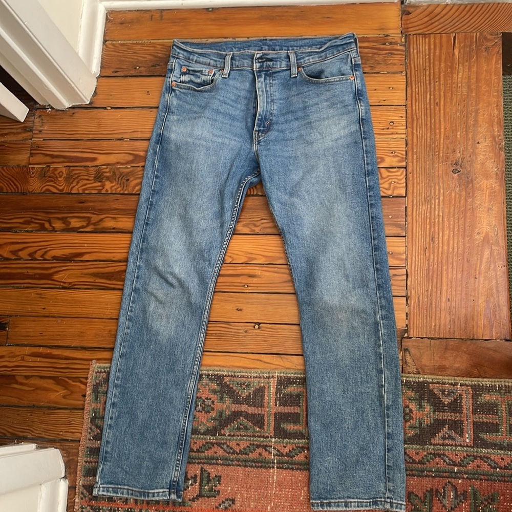 Levis 513 slim straight jeans 32/30